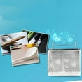 thumbnail image 1 of VONKY Chopsticks Organizer Kitchen Storage Box Stainless Steel Dinnerware Holder Dual Grid Basket Rectangular Container, 1 of 7