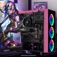 thumbnail image 4 of Gabinete XTREME PC GAMING LOL Jinx Edition Media Torre 4 Fan RGB Rosa CXTJILHPK, 4 of 4