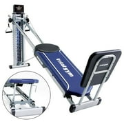 Total Gym Evolve Home Fitness Full Body Workout Machine with 16 Resistance Levels, Blue