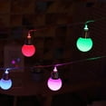 thumbnail image 2 of LINLIN Solar Outdoor Bulb String Lights, 5m 20LED Festoon Bulb String Light Globe Light Bulb Fairy Lights Waterproof for Garden Indoor, 2 of 8