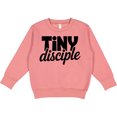 thumbnail image 2 of Inktastic Tiny Disciple Religious Toddler Sweatshirt, 2 of 4