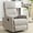 Gray, variant on 360° Swivel Recliner Rocking Chairs for Small Spaces, Adjustable Recliner Chairs, A Recliner with Side Pockets, Small Rocker Recliner for Living Room, Bedroom, Recliner Chair for Adults