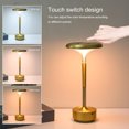 thumbnail image 3 of Lampe de Table LED Rechargeable à Commande Tactile, Gradation Continue, Lumière de Table de Nuit, 3 of 8