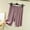 Purple, variant on Tranfacy Women Summer Pajamas Shorts Solid High Waist Five Point Bottom Thin Daily Outer and Indoor Home Loungewear