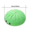 thumbnail image 3 of Squishy T-oy, Decompression Bun T-oy, Silicone Stress Relieving Release Hand Pinching for Adults, Green, 3 of 6