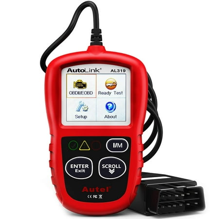 Autel AutoLink AL319 OBD2 Scanner Car Diagnostic Code Reader Automotive Engine Fault CAN Scan (Best Car Diagnostic Tool)