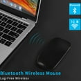 thumbnail image 1 of NARABB Hot Sale -Thin Wireless Bluetooth Mouse Travel Portable Mini 1200DPI Mice For Tablet, 1 of 5