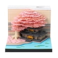 thumbnail image 1 of 1PC 20253D 3D Calendar Memo Paper 2025 Desk Calendar With LED Lights Paper Carving 3D Calendar Notepad Tear Notepad DIY Paper Carving Art Craft For School Home, 1 of 8