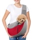 thumbnail image 4 of Laklulu Gatos y perros bolsa de transporte bandolera bandolera, 4 of 5
