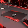 thumbnail image 5 of ATTACK SHARK CM02 Gaming Mouse Pad for Esports Speed Large Mouse pad for Desk Waterproof Surface Stitched Edges and Anti-Slip Rubber Base Size L Laminate 17.72” x 15.75” x 0.16”, 5 of 8
