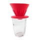 thumbnail image 1 of Cuentagotas de silicona DYNWAVEMX Plegable Reutilizable Portátil Rojo con Anillo, 1 of 8
