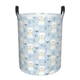 thumbnail image 6 of Picia Cute Cat Large Laundry Basket, Waterproof, Freestanding Laundry Hamper, Collapsible Tall Clothes Hamper with Extended Handles-Small, 6 of 8