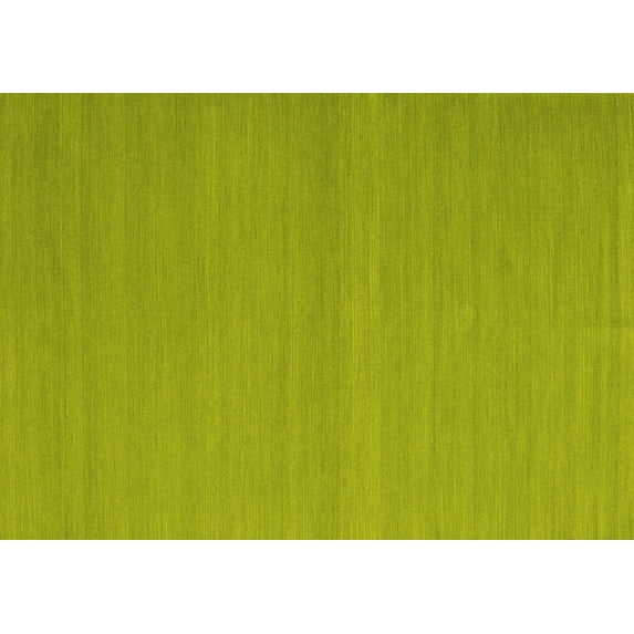 Ahgly Company Indoor Rectangle Abstract Yellow Contemporary Area Rugs, 7' x 9'