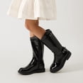thumbnail image 2 of BURUDANI Girls Knee-High Side-Zip Riding Boots for Little Kid & Big Kid Sizes, 2 of 6