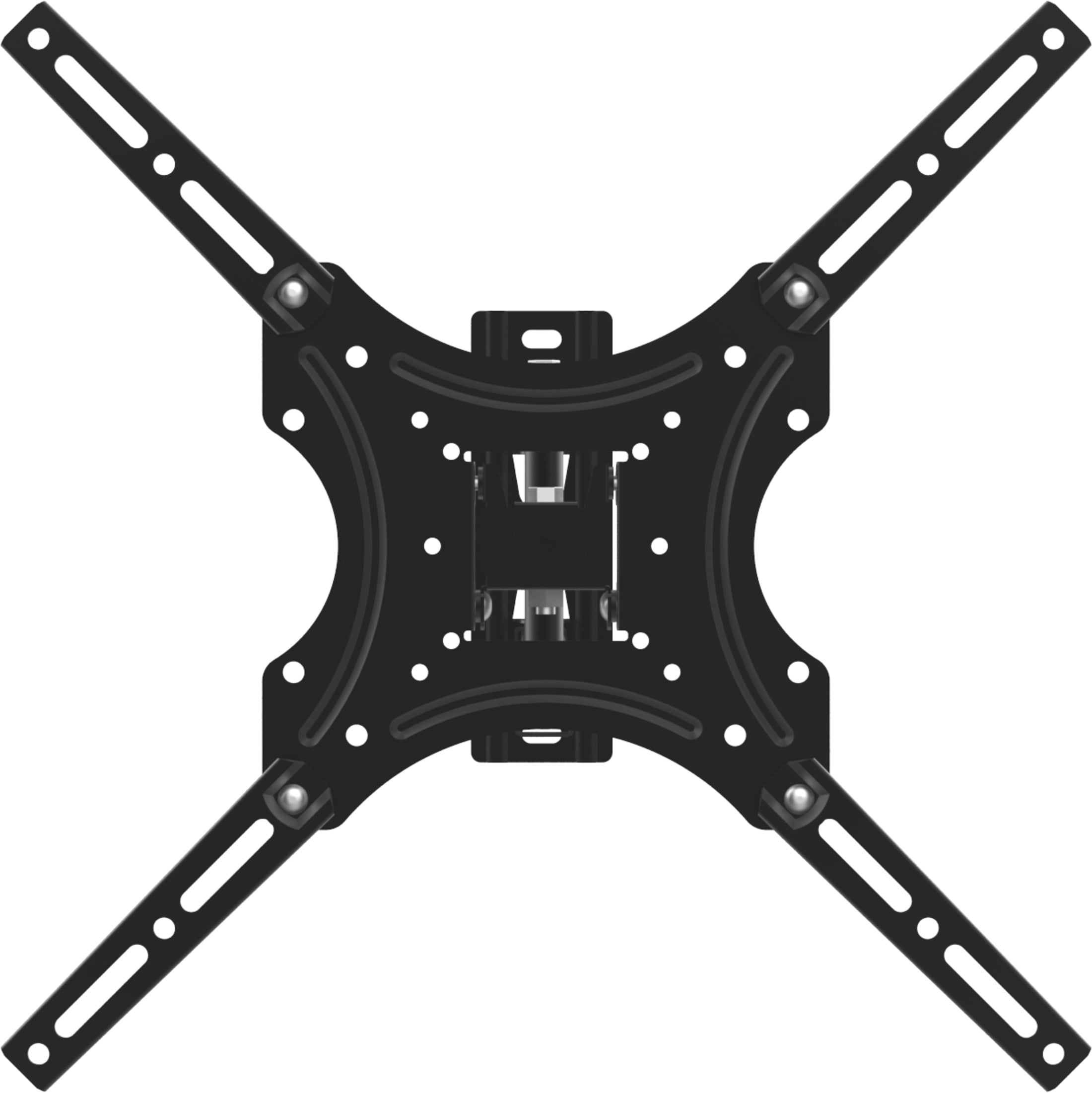 Emerald Full Motion TV Wall Mount Kit for 13-65” TVs, Swivel TV Mount with 10’ LED Cable and Universal Remote Control