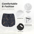 thumbnail image 4 of KLL Tropical Butterfly Pattern Shorts Women,Athletic Shorts High Waisted Running Shorts Pocket Sporty Short Gym Elastic Workout Shorts-Medium, 4 of 7