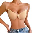 thumbnail image 1 of Transparent straps lifting stickers silicone breast stickers top support non-marking front clasp Invisible bra, 1 of 6