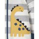 thumbnail image 5 of Pijama enterizo Sleep 'N Play Footie Gerber para bebé niño, dinosaurio azul, RN, 5 of 6