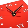 thumbnail image 2 of Muyoka 3D DIY reloj pegatina reloj de pared hogar moderno espejo de cristal pegatina autoadhesivo DIY oficina sala de estar decoración espejo moderno superficie mural reloj de pared Muyoka Hogar, 2 of 4