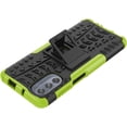 thumbnail image 3 of Tyre Pattern Design Case for Motorola Moto G62 with Kickstand, Heavy Duty Shockproof TPU+PC Material Double Layer Protection Phone Case for Motorola Moto G62 5G XC Green, 3 of 11