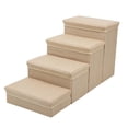 thumbnail image 4 of Escalera para perros, escalones para mascotas, accesorios de escalada portátiles, escaleras ligeras para gatos y mascotas, escalera para perros , beige, 4 of 8
