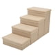 thumbnail image 4 of Escalera para perros, ligera, portátil, de 4 escalones, plegable Beige, 4 of 9
