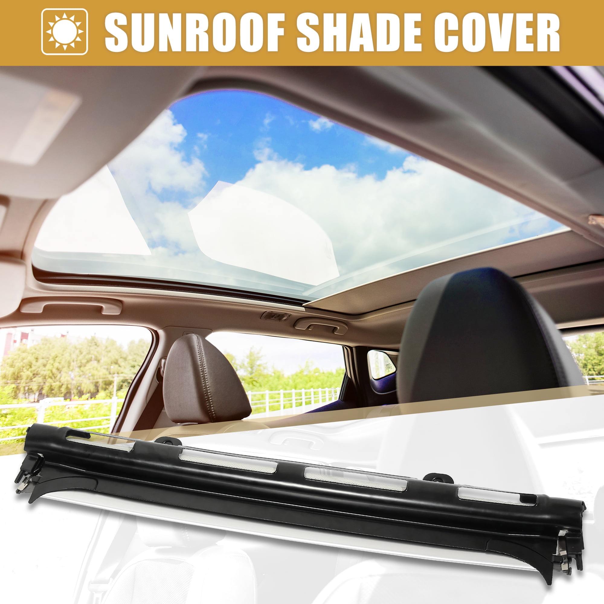 Genuine OEM Sunroof Cover for Audi 1K9877307DQE8 