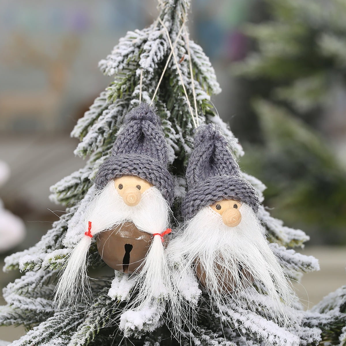 New Christmas Tree pendant Wool Faceless Doll Decoration Party Hanging Pendant