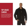 thumbnail image 3 of Rothco 23705 Canvas Work Jacket, Work Brown - Extra Large, 3 of 9