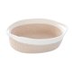 thumbnail image 5 of Cesta de cuerda de algodón Cesta tejida resistente con asa para toallas de guardería Pañal amarillo, 5 of 8