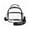 Black, variant on Clear Bag Stadium Approved, Transparent Crossbody Purse Adjustable Shoulder Strap