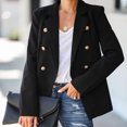 thumbnail image 1 of Vedolay Blazer Jackets for Women Jackets for Women Casual Long Sleeve Open Front ork Office Professional Top,Black XL, 1 of 5