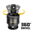 thumbnail image 3 of Powerbuilt 1/2-Inch Drive Impact Universal Joint, Chrome Moly Steel, 3 of 4