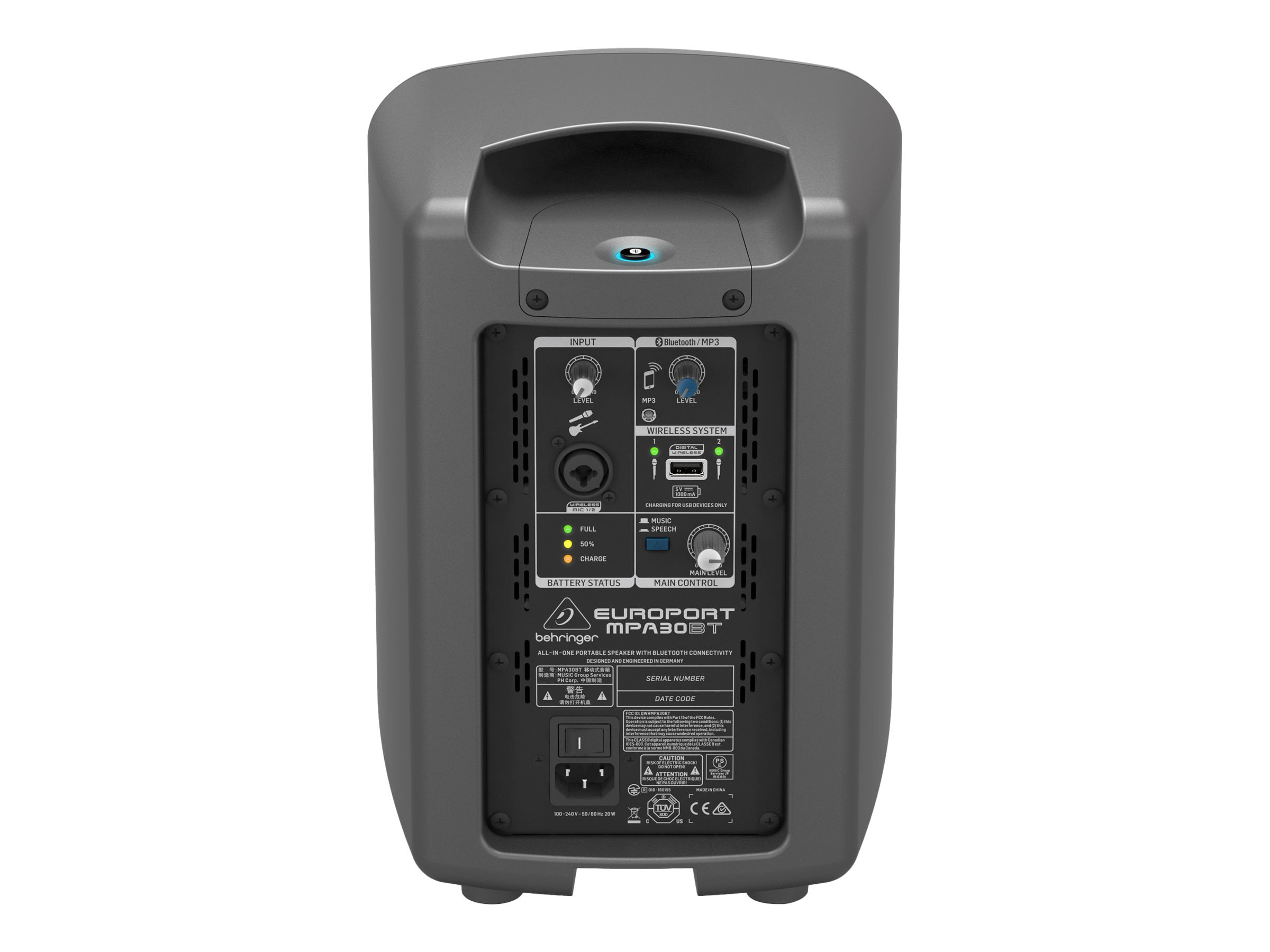 素晴らしい外見 ベリンガーMPA40BT PAシステム 1台です sushitai.com.mx