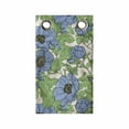 thumbnail image 1 of Floral Hanging Pocket Organizer, Hand Drawn Bold Flowers and Leaves Arrangement, Printed Polyester Storage Bag with Pockets, 9" x 27", Multicolor, 1 of 2