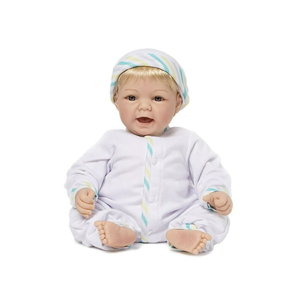 Madame Alexander 19-inch Newborn Nursery Babydoll, Sweet Baby, Light Skin Tone/Blue Eyes/Blonde Hair