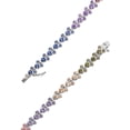 thumbnail image 2 of Disney Mickey Mouse Sterling Silver Multi Color Cubic Zirconia Bracelet, 7.5", 2 of 2