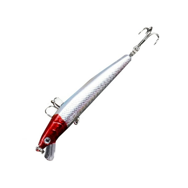 Leurre flottant pour pêche de vairon, brochet, bar, perche, truite