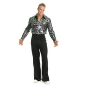 Rubies 70s Disco Black Costume Pants for Adults, Men's 38