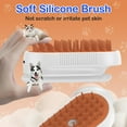 thumbnail image 7 of LAKWAR Cat Steam Brush for Shedding Spray Comb Brushes for Indoor Cat Pet Grooming Supplies for All Long-haired and Short-haired Pets Spritz Defur Comb for Cat Misting Cat Brush，White, 7 of 7