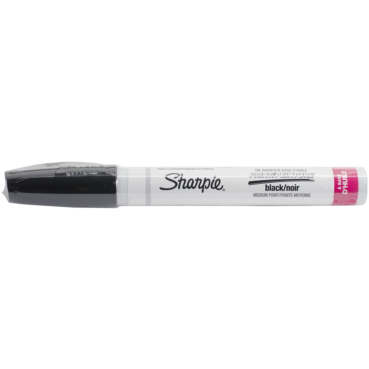 black paint marker