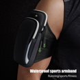 thumbnail image 2 of Universal Armband Sport Phone Case para Running Arm Phone Holder Sports Mobile Bag Hand para iPhone 11 Smartphones Menos de 6.5quot; Tan Jianjun unisex, 2 of 2