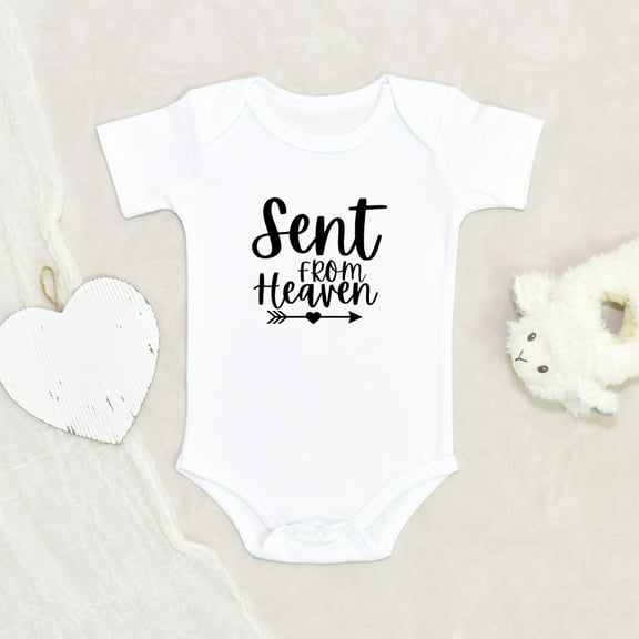Newbabywishes - Sweet Came from Heaven Baby Clothes for Boys and Girls - Newborn Baby Clothes
