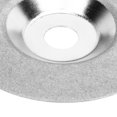 thumbnail image 3 of Disco abrasivo de diamante de 4 pulgadas para decoración de superficies, pulido y desbarbado, 5 uds., 3 of 8