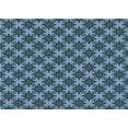 thumbnail image 1 of Ahgly Company Machine Washable Indoor Rectangle Transitional Iceberg Blue Area Rugs, 6' x 9', 1 of 7