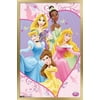 Disney Princess - Collage Wall Poster, 14.725" x 22.375", Framed