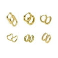 thumbnail image 4 of QQTDFG All Styles Women Fashion Earrings 18K Rose Gold Filled Earrings No Fading Gifts-# 3, 4 of 9