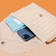 thumbnail image 2 of Bolsa tejido de playa de mano informal elegante portátil para vacaciones de fin de semana JShteea Para Estrenar, 2 of 8
