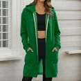thumbnail image 2 of Womens Tops Women's Solid Sweatshirt Women's Casual Pants High Waist Comfortable Trousers For Daily Wear Gym Hiking Hooded Sweatpants With Pockets Winter Fall Loungewear, 2 of 4