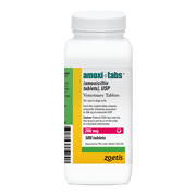 Amoxi-Tabs (Amoxicillin Tablets) for Dogs & Cats, 200 mg, Antibiotic Treatment